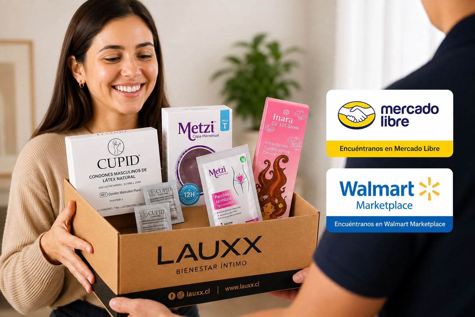 ¡LAUXX sigue creciendo! Ahora también estamos en Mercado Libre y Walmart Marketplace